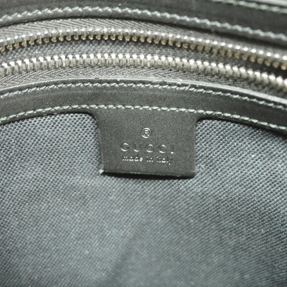 Gucci GG Supreme Shoulder Bag 474137 Black Men's - Picture 5 of 10